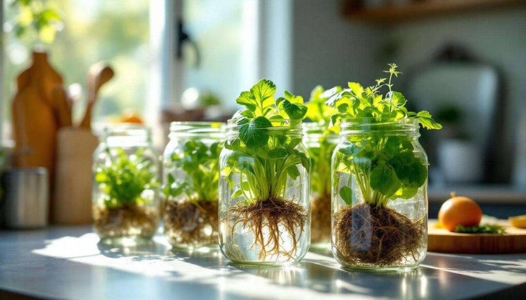 I Thought You Absolutely Needed Soil”: The Simple Trick to Harvest Lettuce and Herbs in a Jar of Water—Even Without a Garden