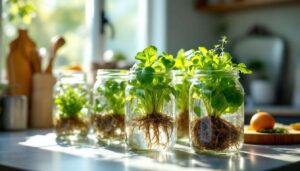 I Thought You Absolutely Needed Soil”: The Simple Trick to Harvest Lettuce and Herbs in a Jar of Water—Even Without a Garden