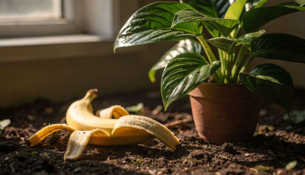 This Fruit Scrap You Throw Away Every Day Can Save Your Struggling Houseplants